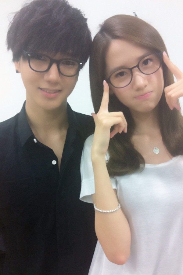 120815 Yesung shares Selca with Yoona